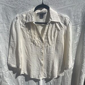 Antilia Femme Cream Women's Blouse